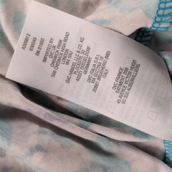 Logo Layers By Lori Goldstein Asymmetrical Tunic Tank Size XL - Picture 6 of 7